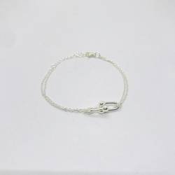 PULSERA ACERO BLANCO