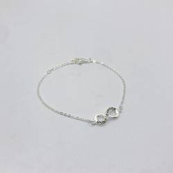 PULSERA ACERO BLANCO