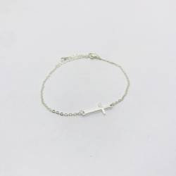 PULSERA ACERO BLANCO