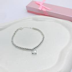 PULSERA ACERO BLANCO