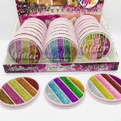 SOMBRA GLITTER 5 TONOS