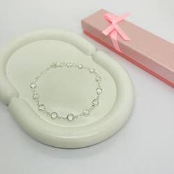 PULSERA ACERO BLANCO