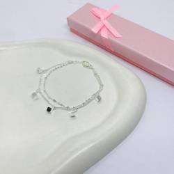 PULSERA ACERO BLANCO