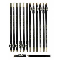 LAPIZ DELINEADOR NEGRO X 12