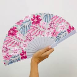 ABANICO ESTAMPADO X 12