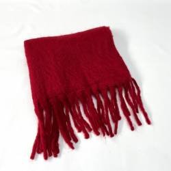 BUFANDON ROJO OSCURO