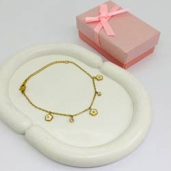 PULSERA ACERO DORADO