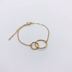 PULSERA ACERO ROSE